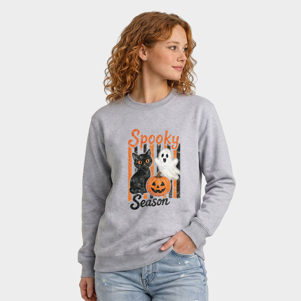 Spooky Season Characters -  Women's Graphic Sweatshirt