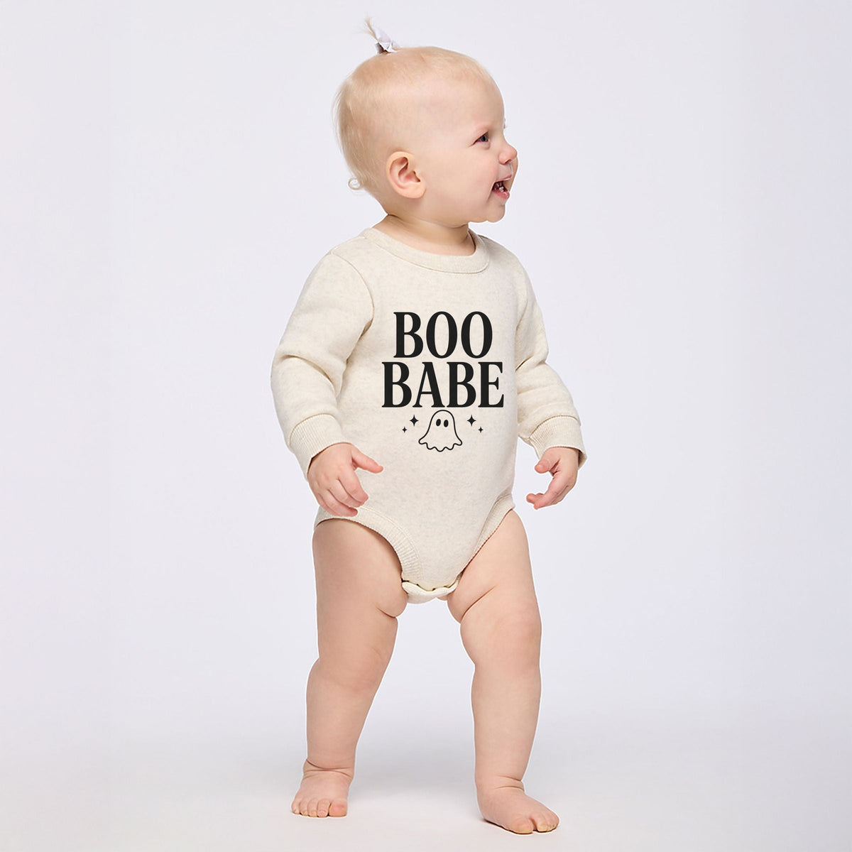 Boo Babe Ghost - Infant Fleece BodySuit