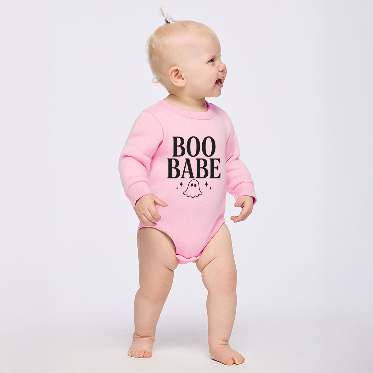 Boo Babe Ghost - Infant Fleece BodySuit