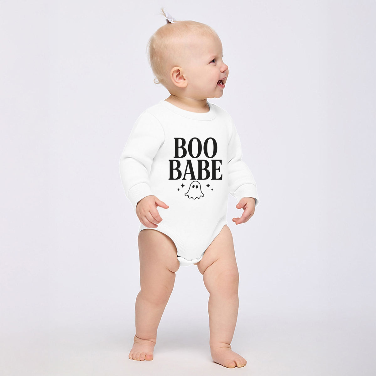 Boo Babe Ghost - Infant Fleece BodySuit
