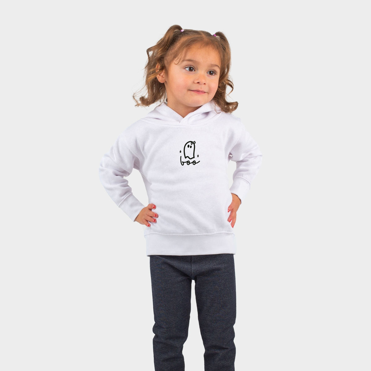 Boo Cute Ghost - Toddler Hoodie