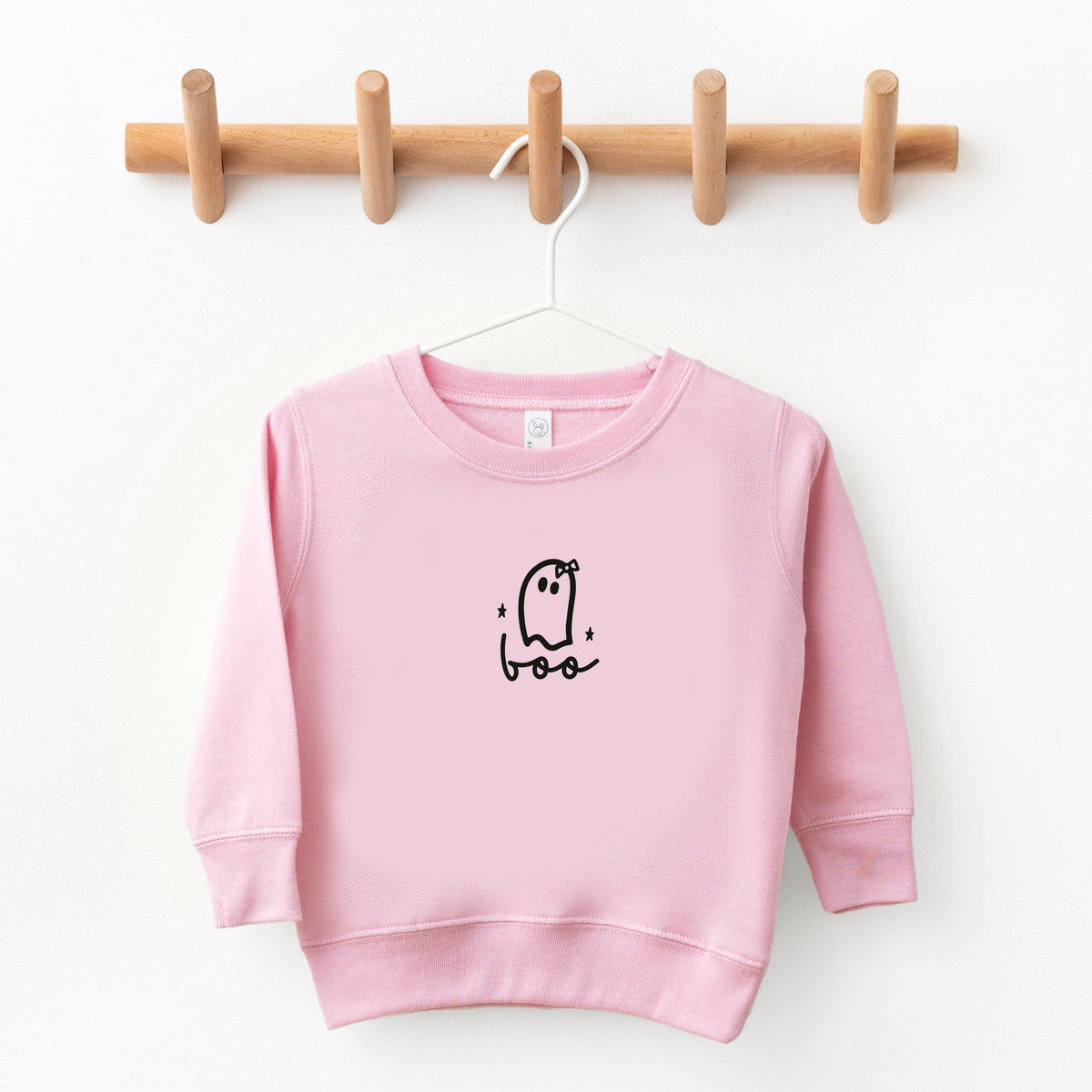 Boo Cute Ghost - Toddler Graphic Sweatshirt