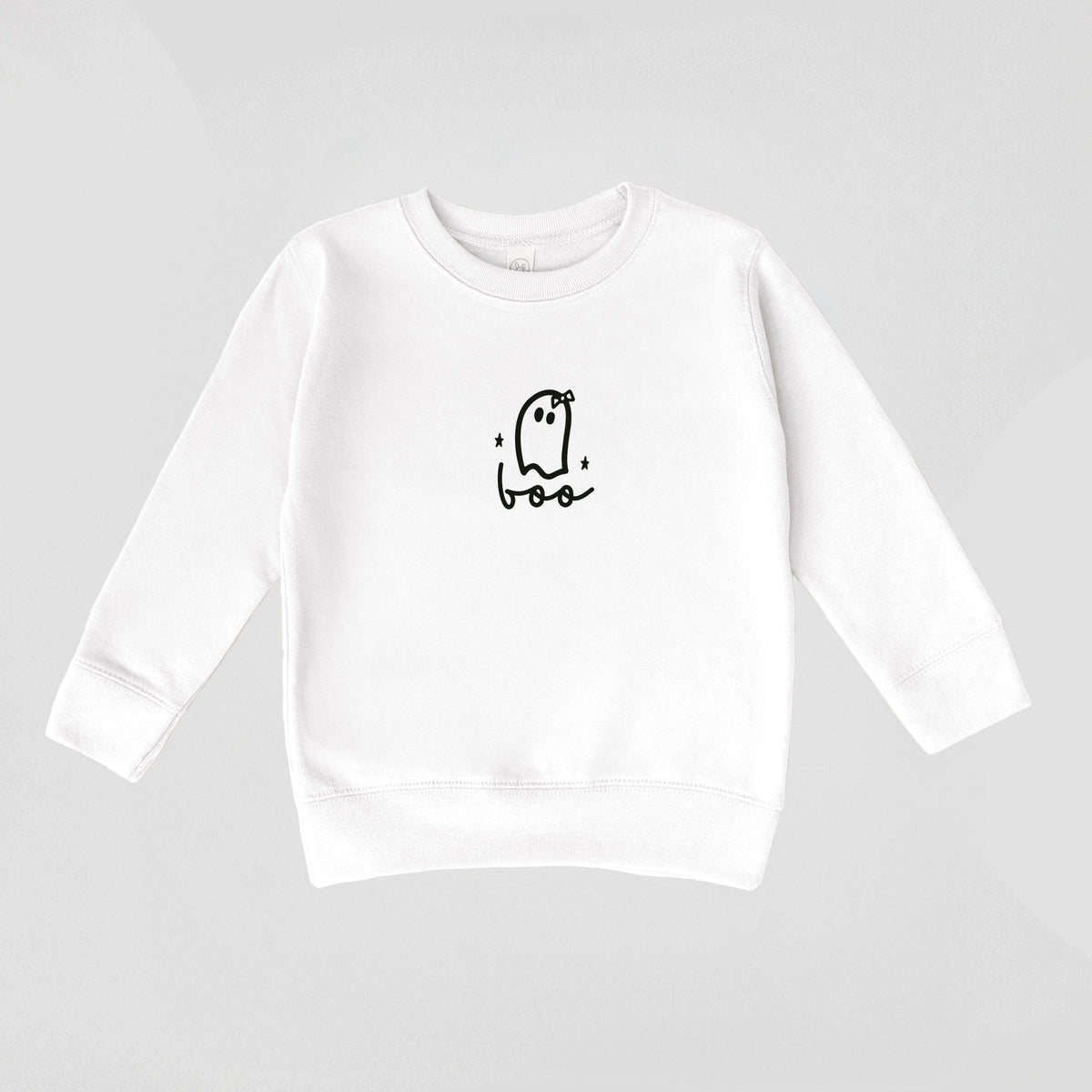 Boo Cute Ghost - Toddler Graphic Sweatshirt