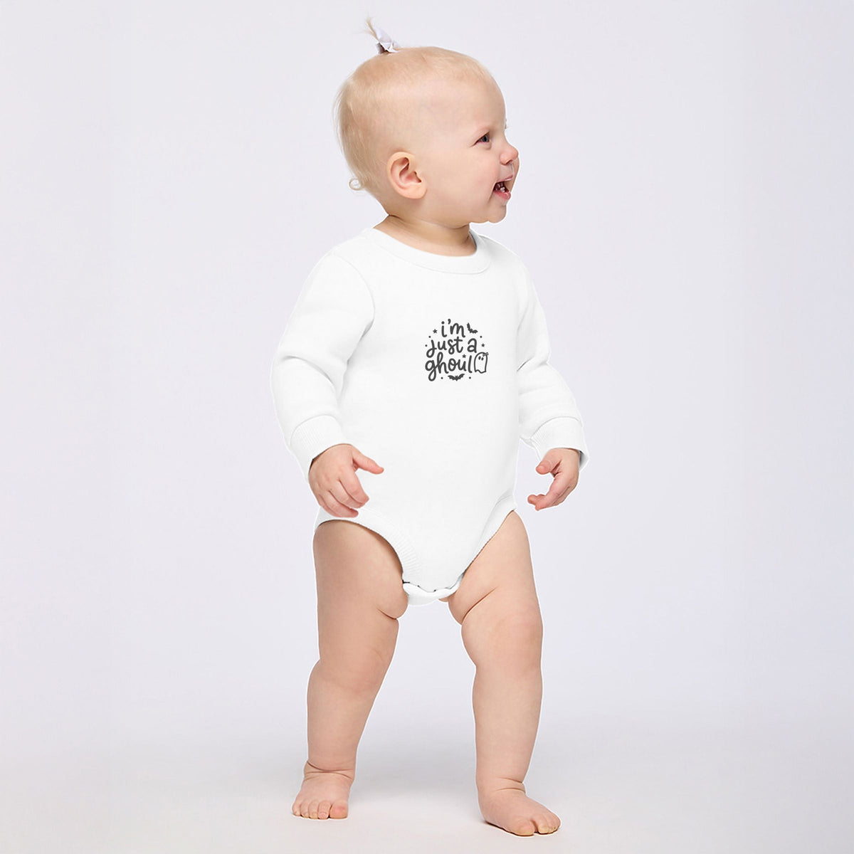 I'm Just A Ghoul - Infant Fleece BodySuit