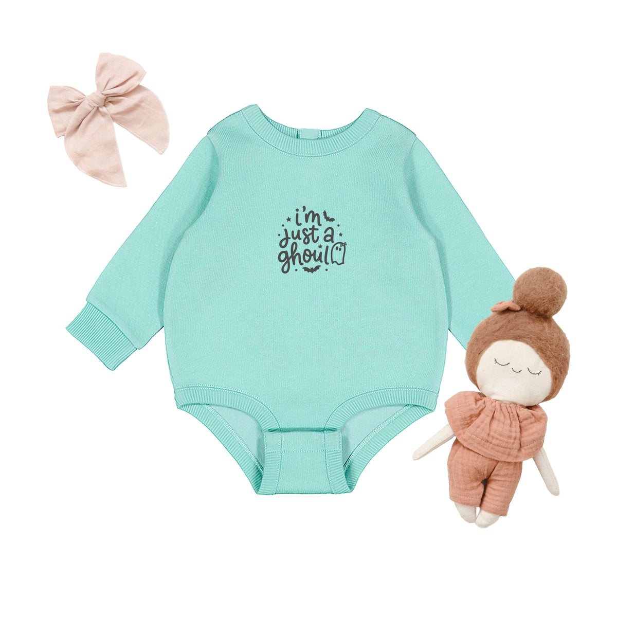I'm Just A Ghoul - Infant Fleece BodySuit