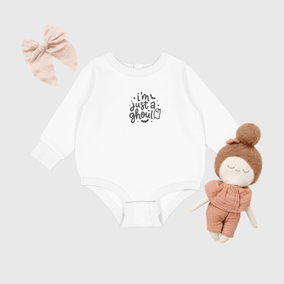 I'm Just A Ghoul - Infant Fleece BodySuit