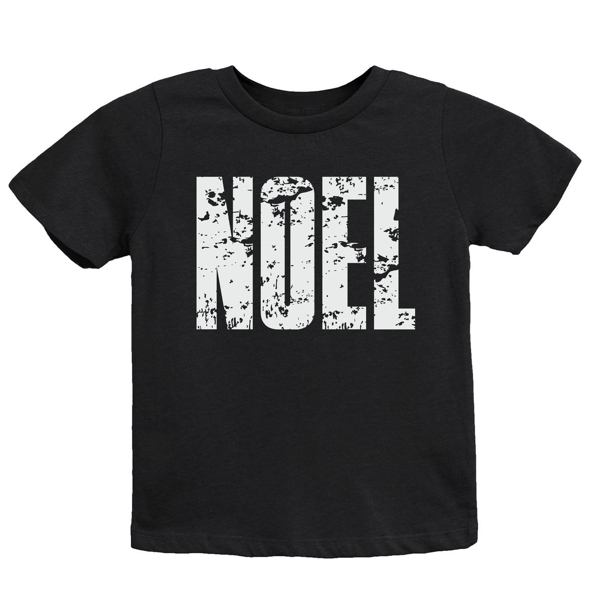 Noel Block Distressed - Youth Short Sleeve Graphic T-Shirt