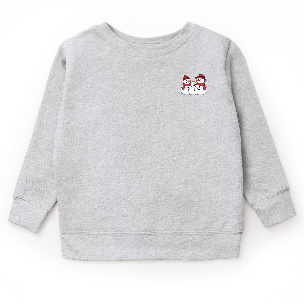 Snowman Family - Youth Graphic Sweatshirt