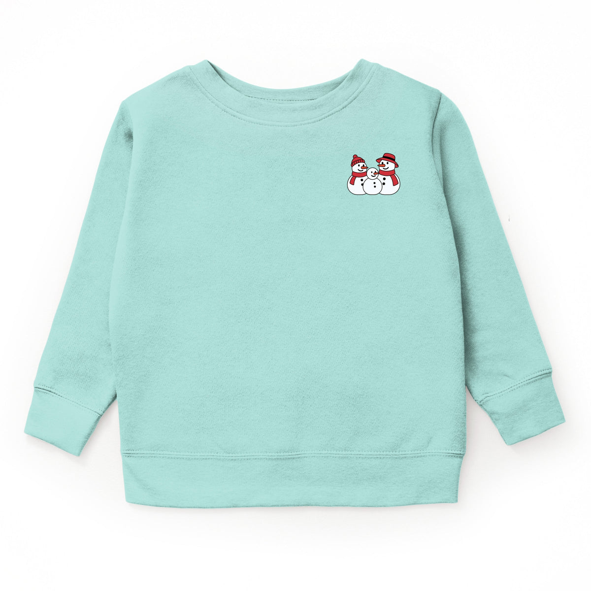Snowman Family - Youth Graphic Sweatshirt