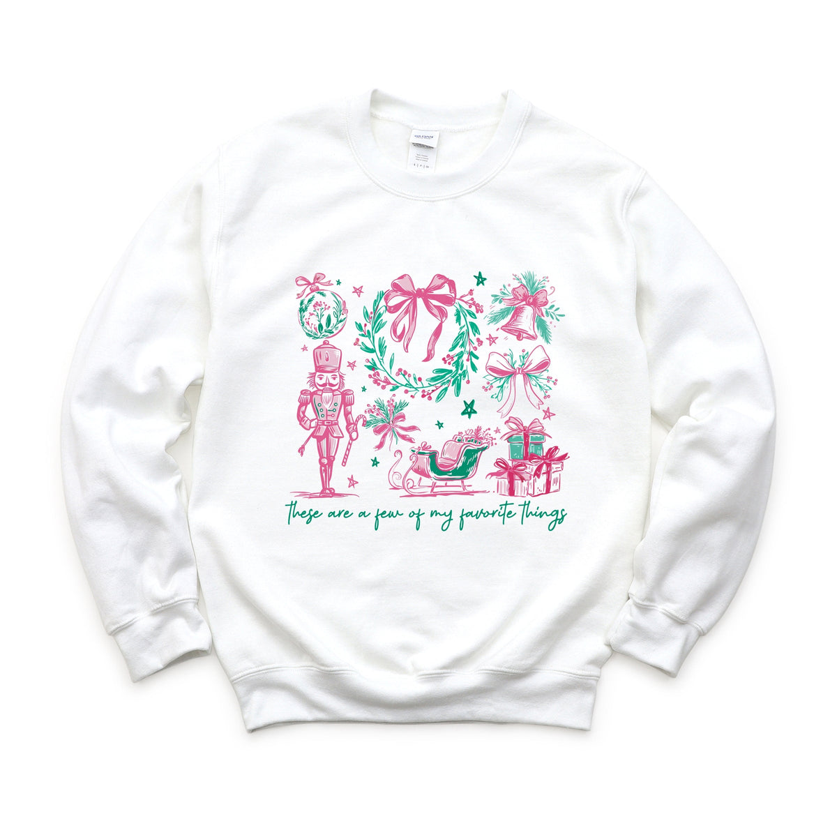 These Are A Few Of My Favorite Things Coquette - Women's Graphic Sweatshirt