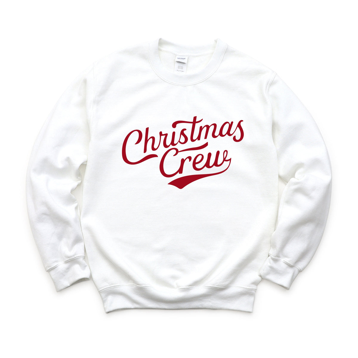 Christmas Crew Cursive - Women's Graphic Sweatshirt