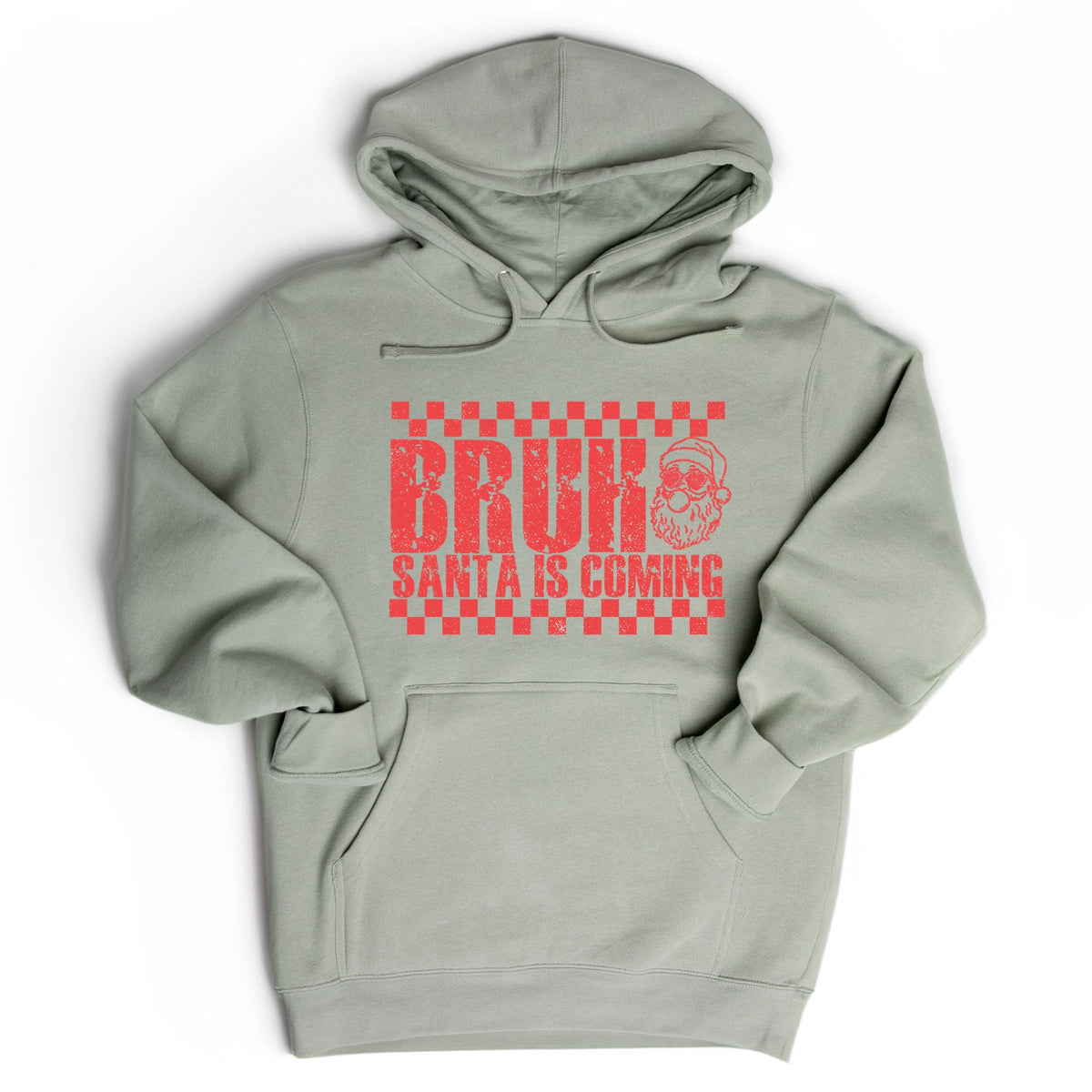 Bruh Santa is Coming - Women's Graphic Hoodie