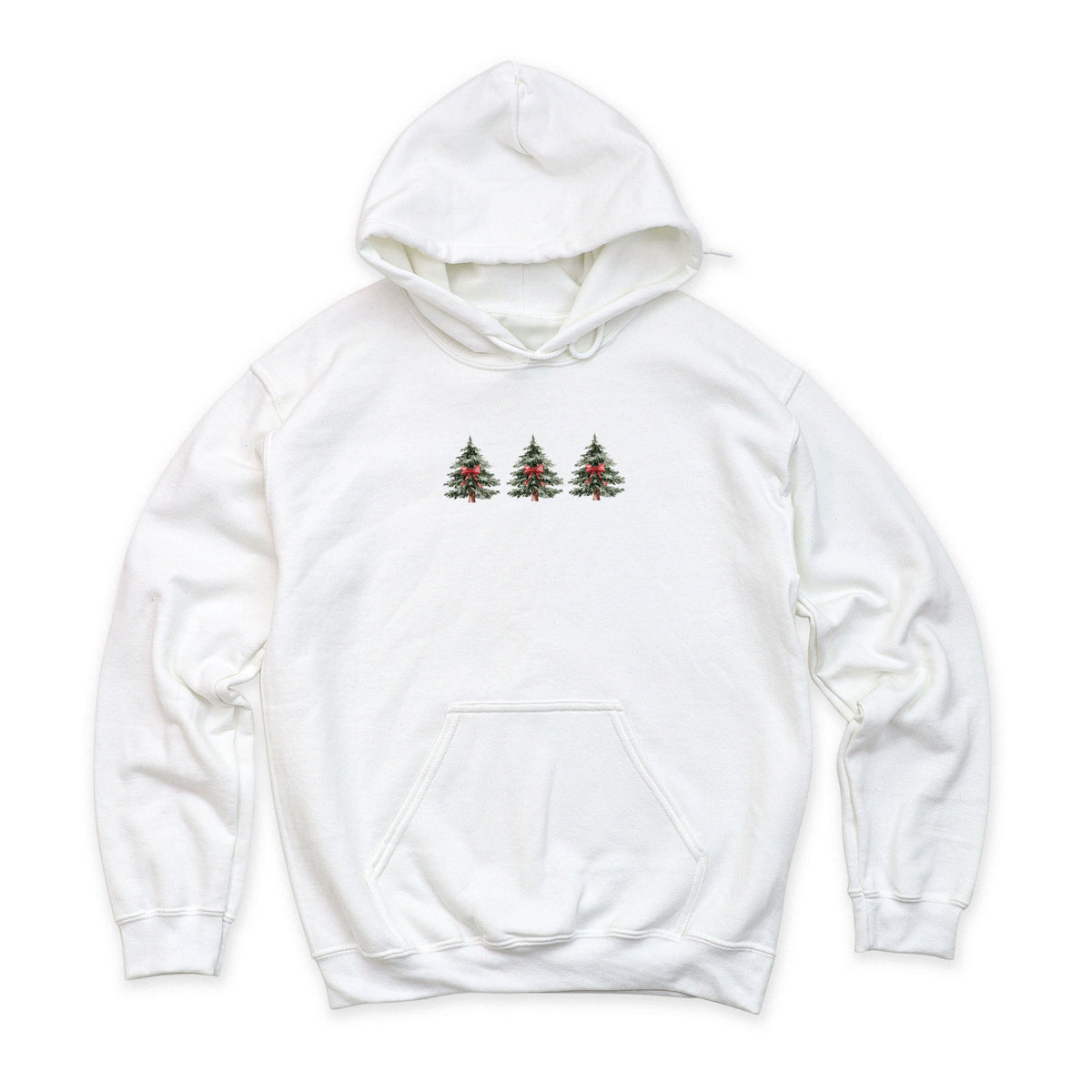 Coquette Christmas Trees - Women's Graphic Hoodie