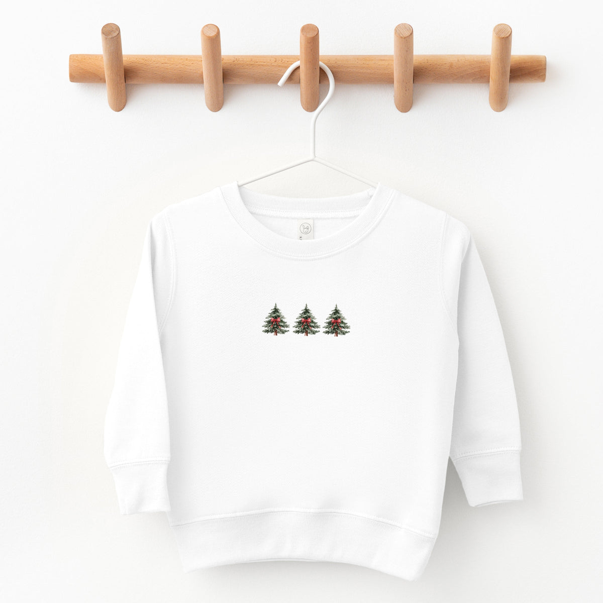 Coquette Christmas Trees - Toddler Graphic Sweatshirt