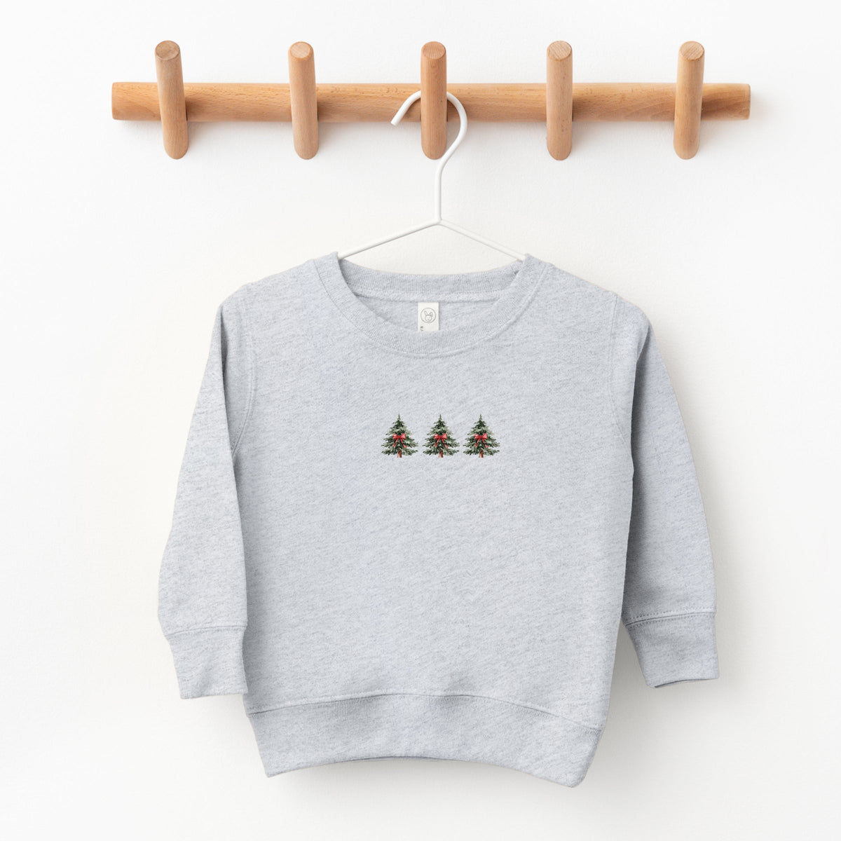 Coquette Christmas Trees - Toddler Graphic Sweatshirt