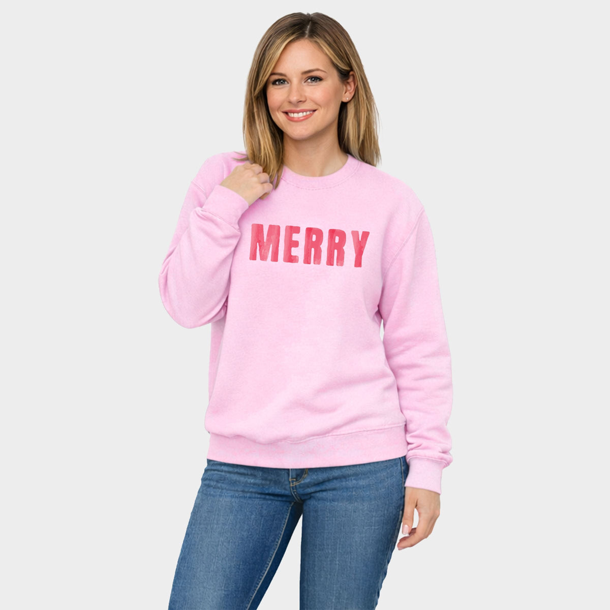 Merry Watercolor - Women's Graphic Sweatshirt