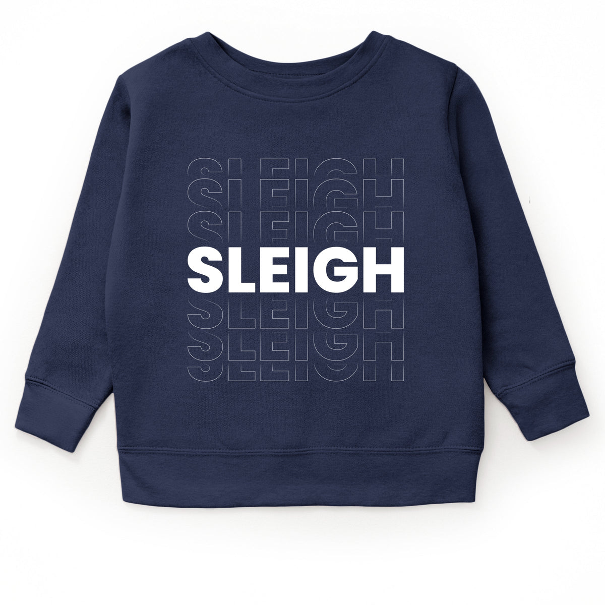 Sleigh Bold Stacked - Youth Graphic Sweatshirt