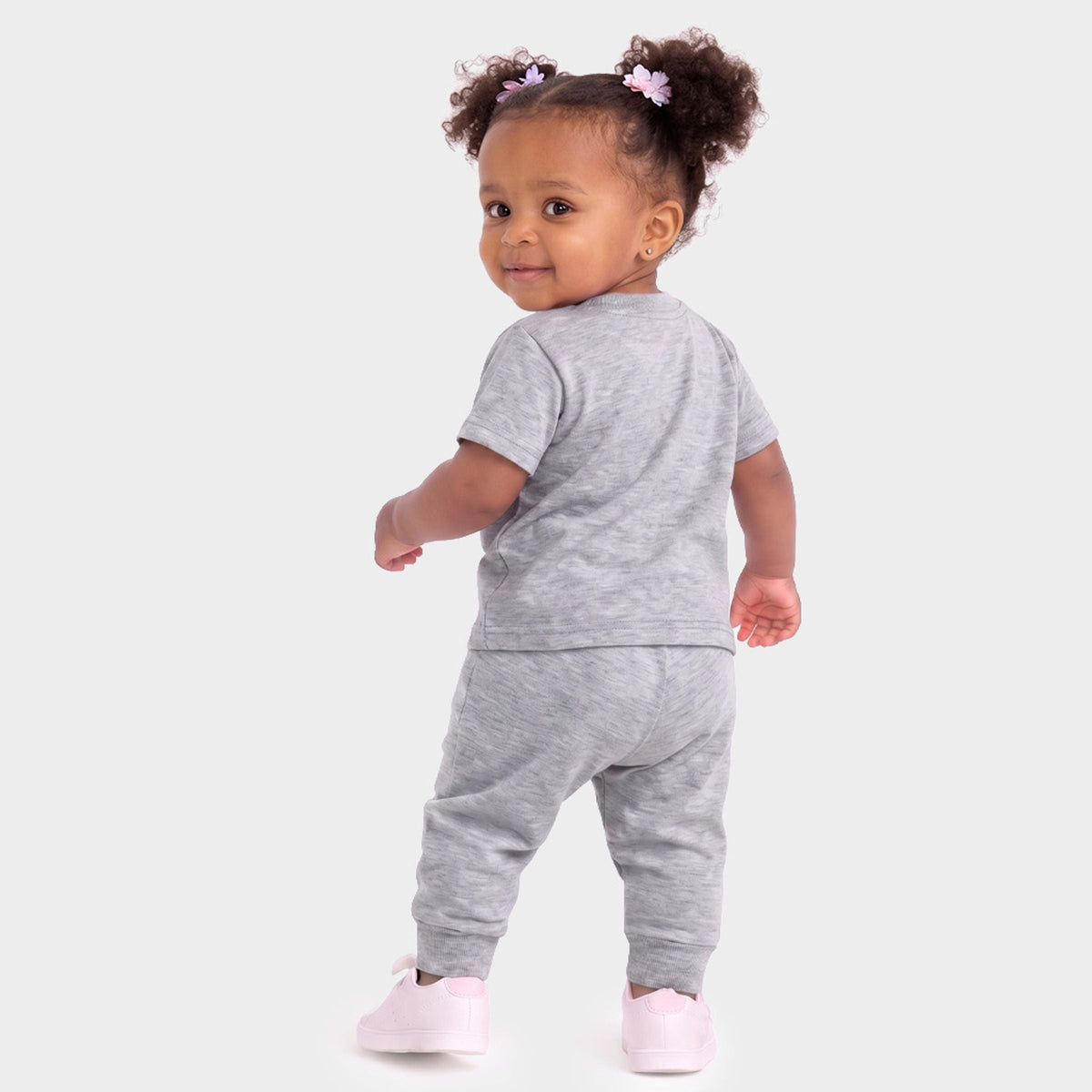 Ugly Sweater Reindeer - Infant Jogger Pant Crew Set