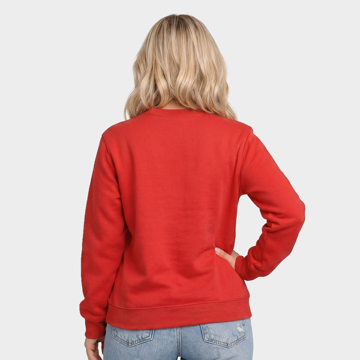 Ugly Sweater Reindeer - Women's Graphic Sweatshirt