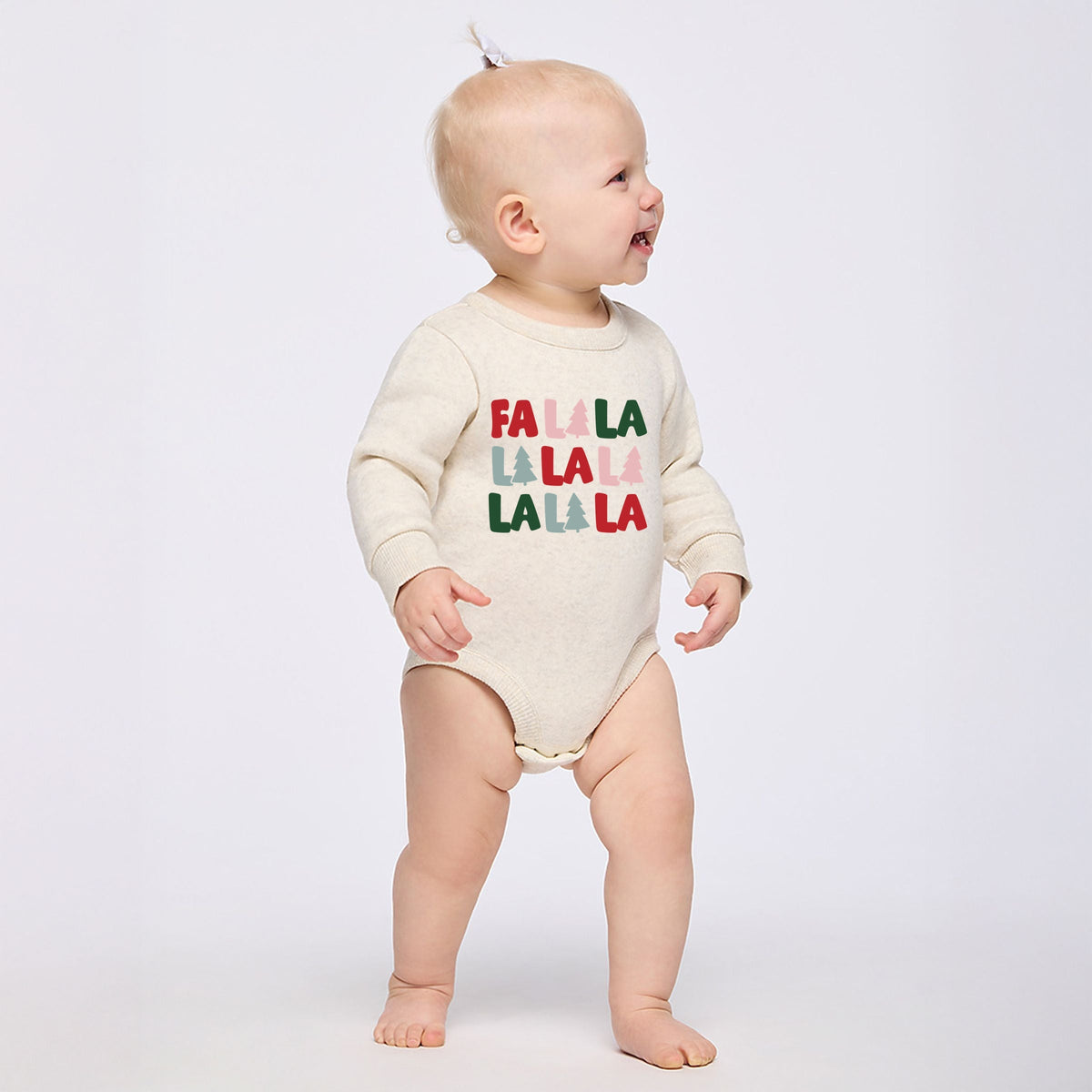 Fa La La Trees - Infant Fleece BodySuit