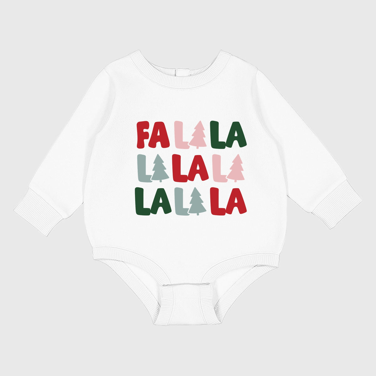 Fa La La Trees - Infant Fleece BodySuit