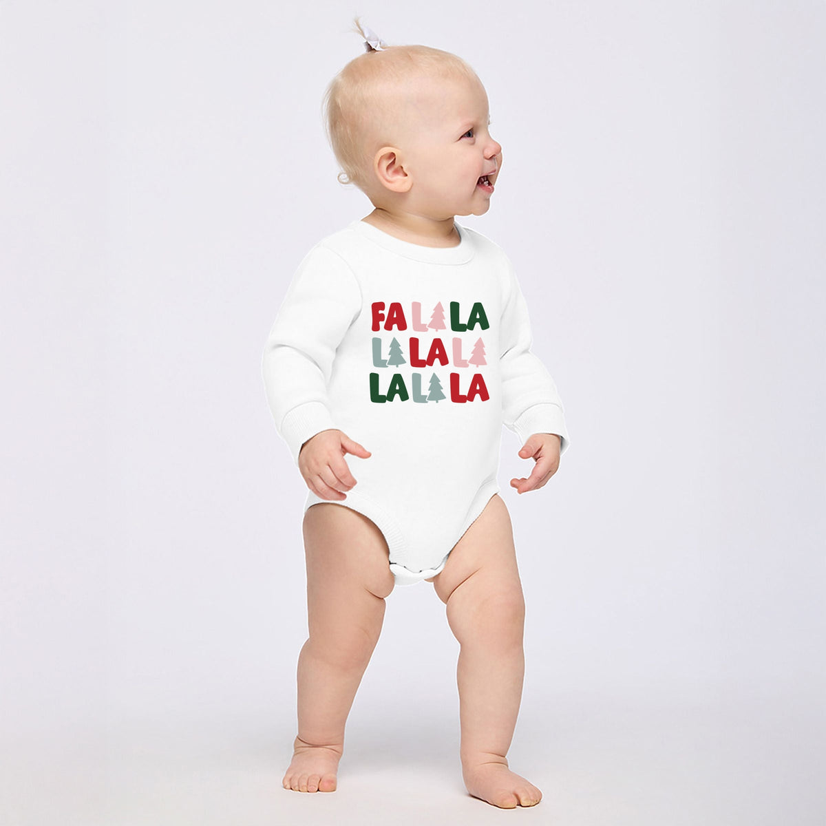 Fa La La Trees - Infant Fleece BodySuit