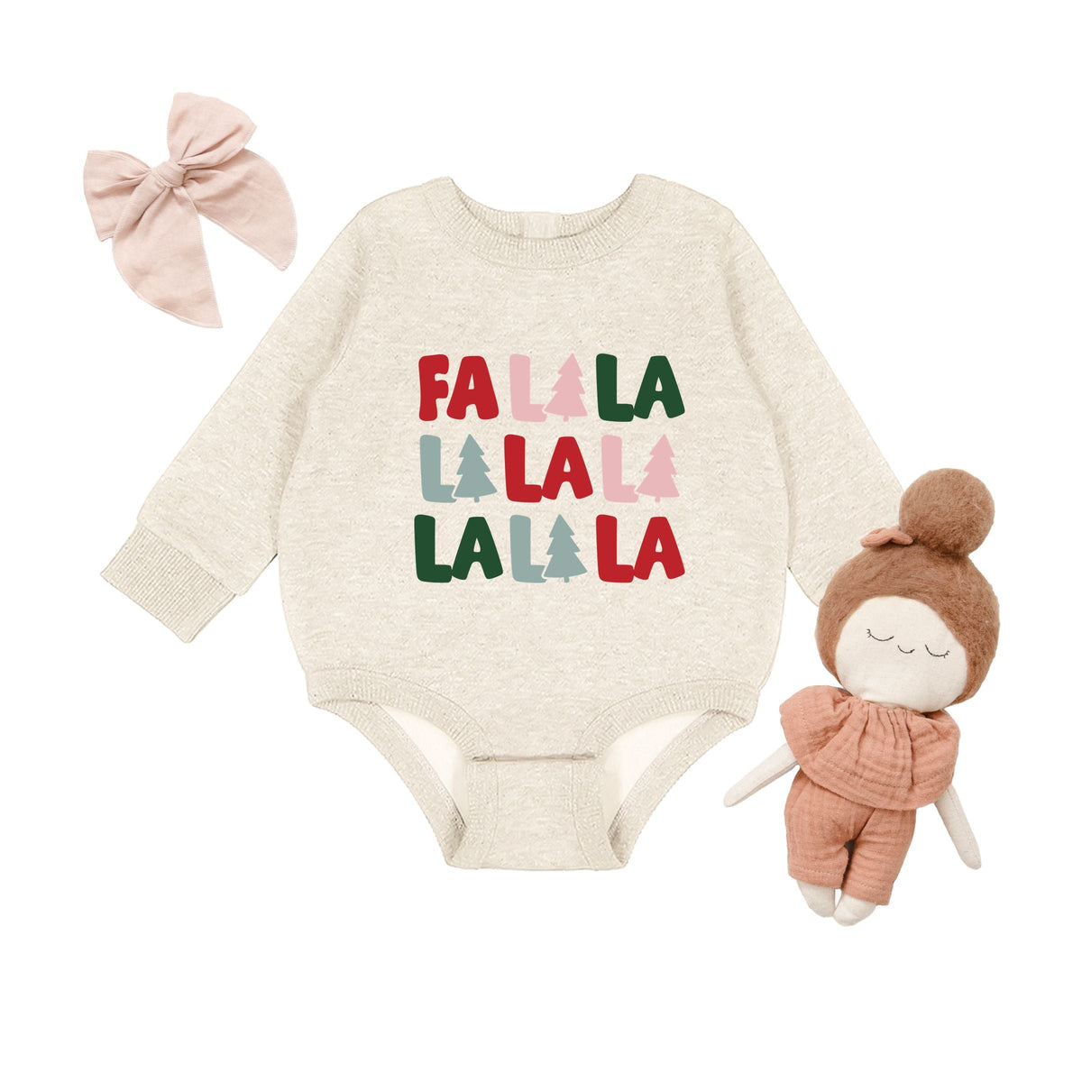 Fa La La Trees - Infant Fleece BodySuit