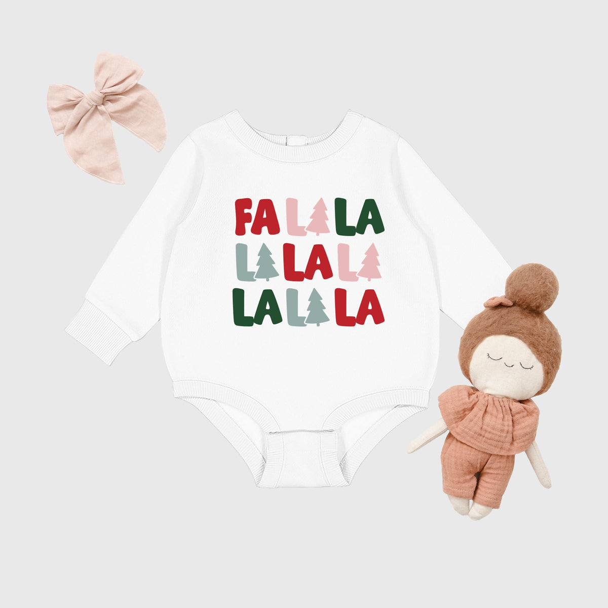 Fa La La Trees - Infant Fleece BodySuit