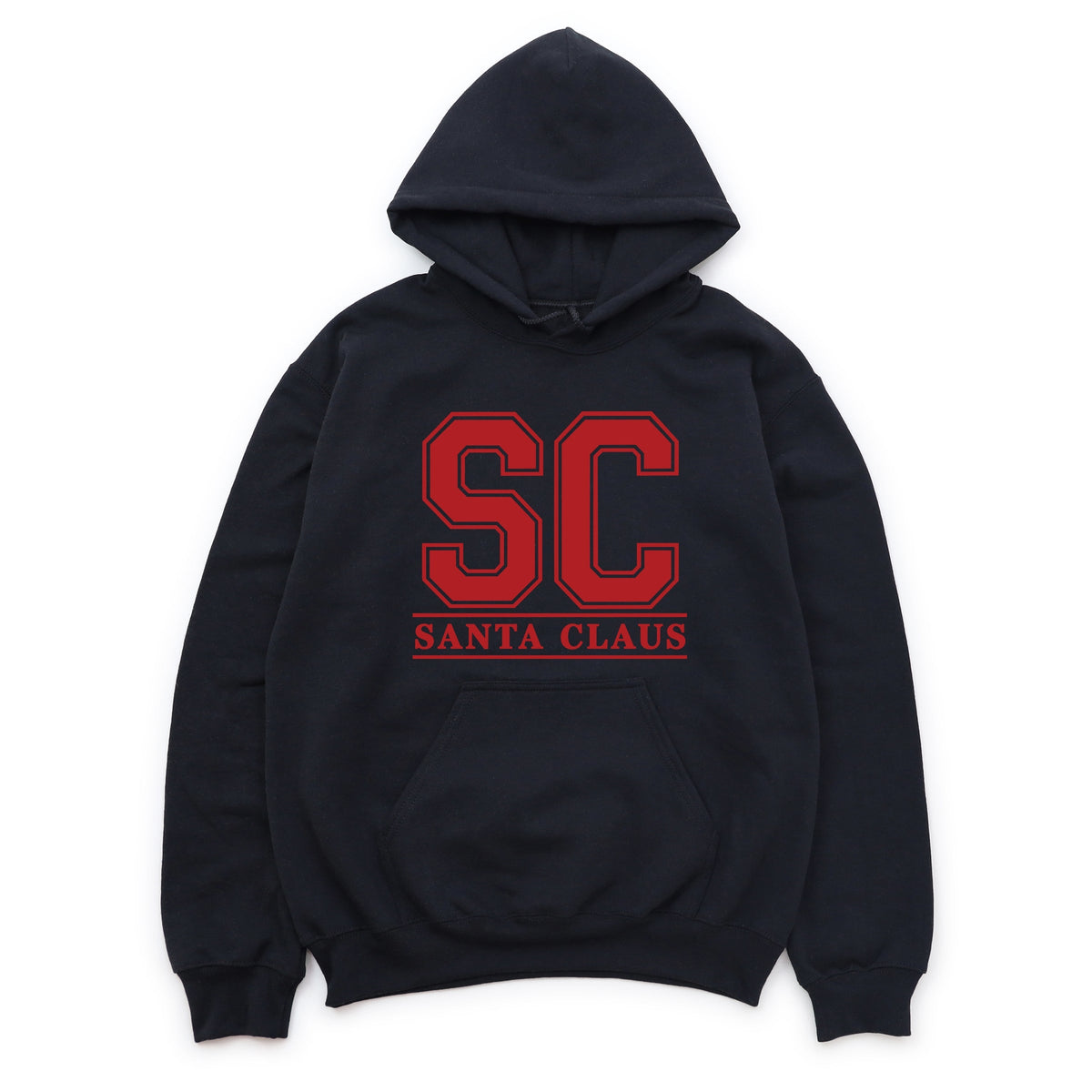 Santa Claus Initials - Men's Graphic Hoodie