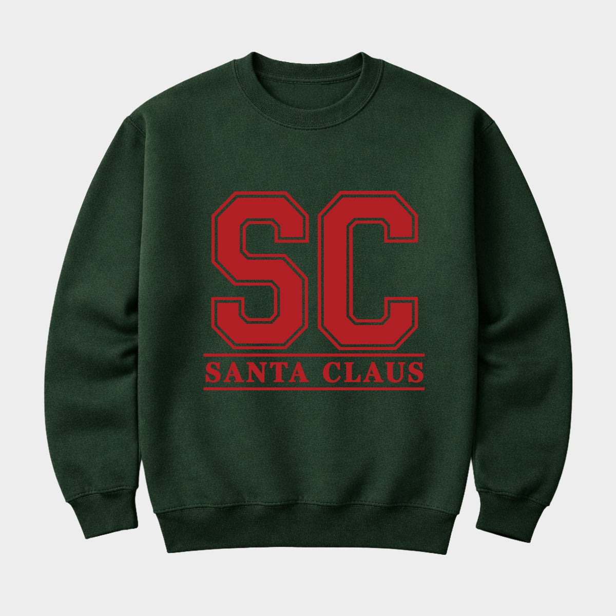 Santa Claus Initials - Men's Graphic Sweatshirt