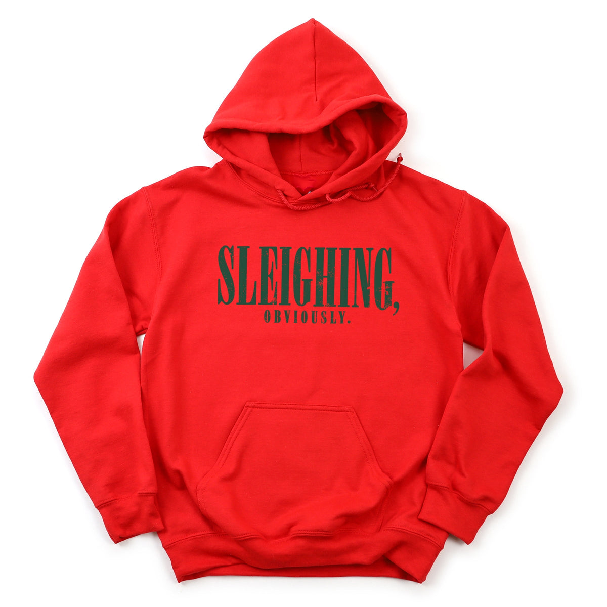 Sleighing, Obviously - Women's Graphic Hoodie