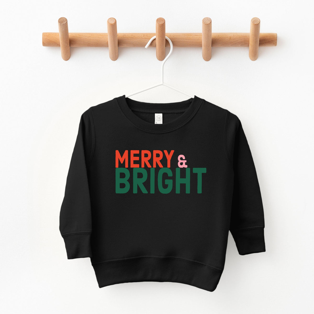 Merry & Bright Bold - Youth Graphic Sweatshirt