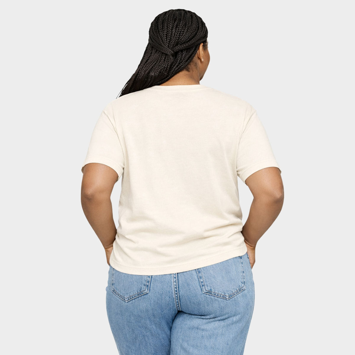 Merry Green - Women's Plus Garment Dyed Tee