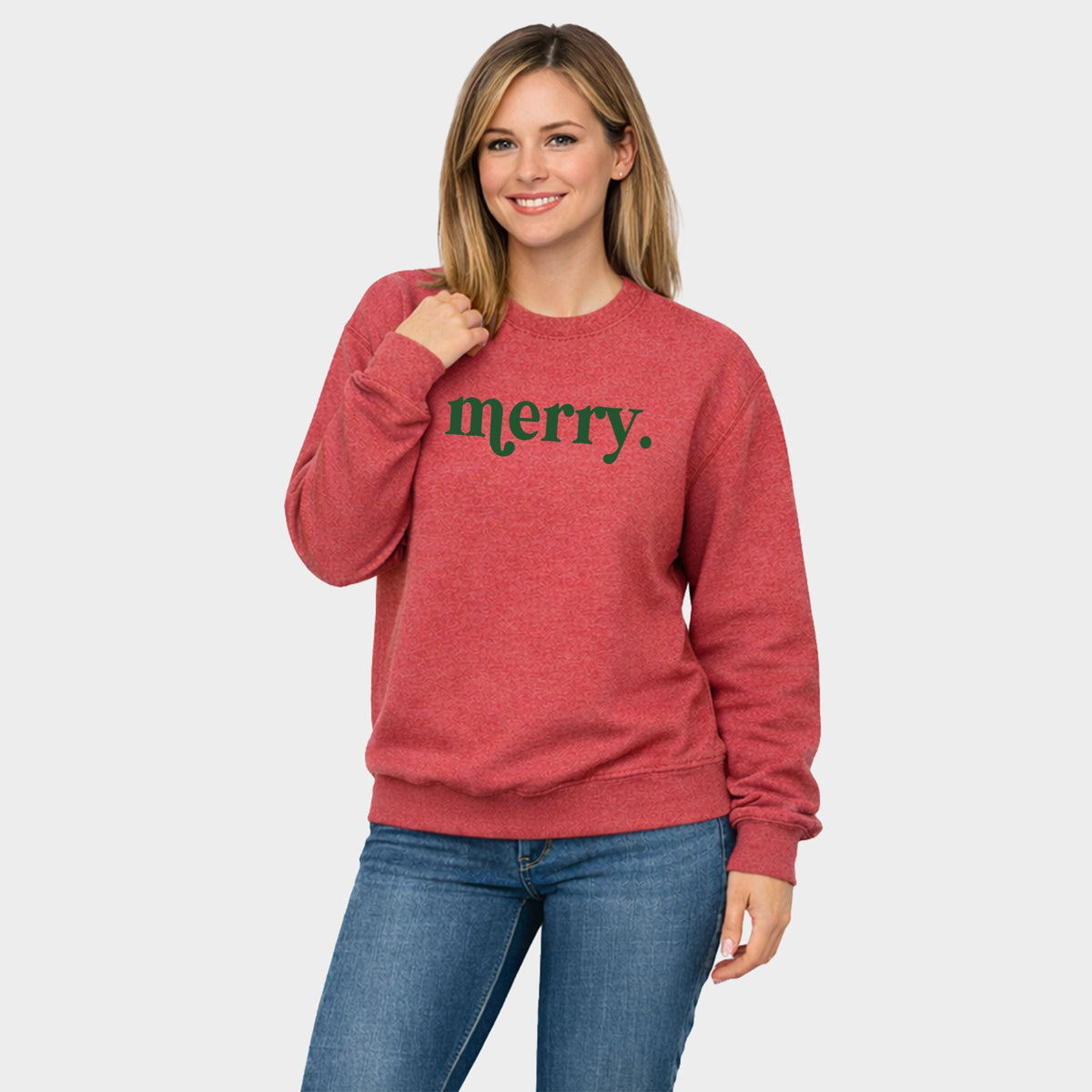 Merry Green - Women's Graphic Sweatshirt