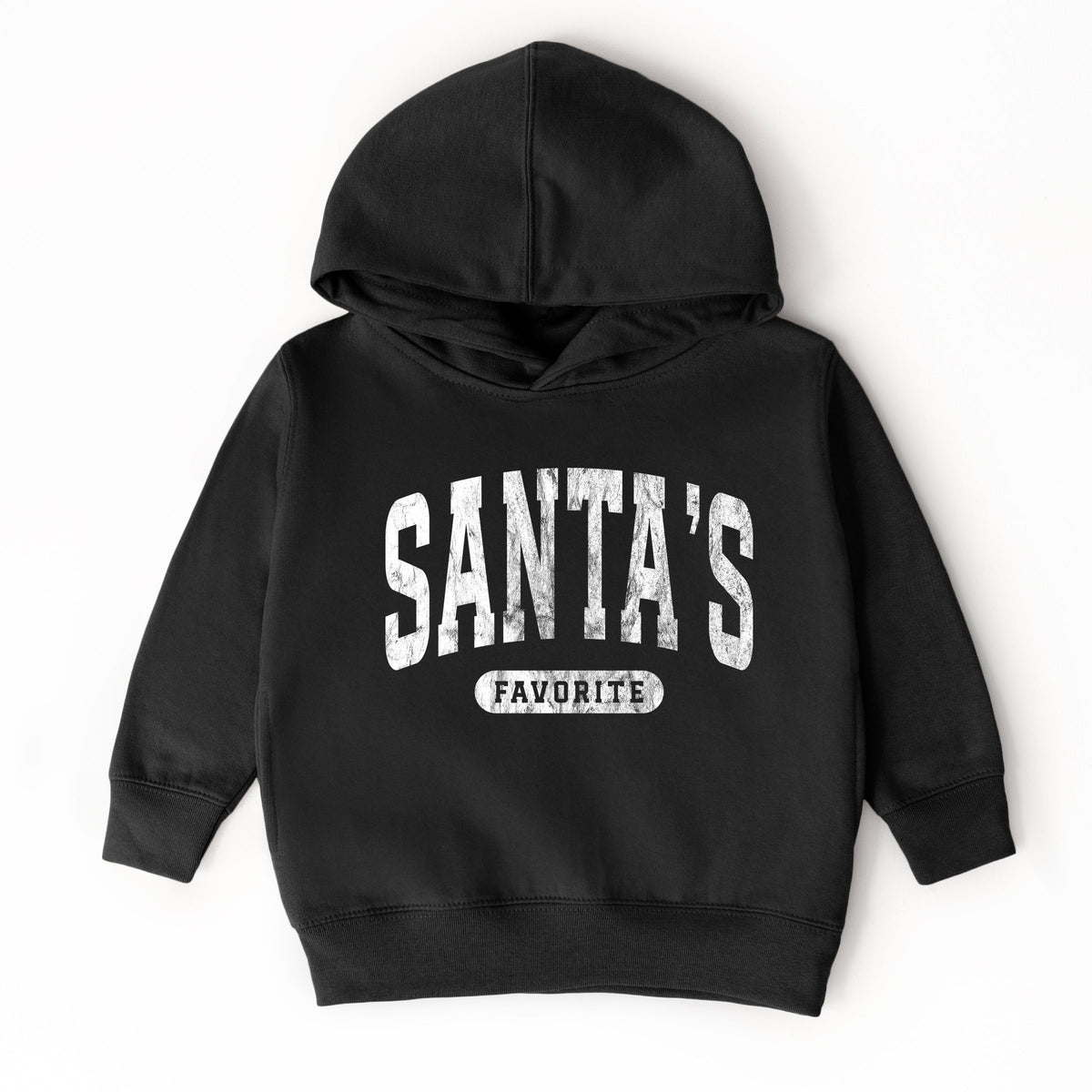Santa's Favorite Arched Bold - Toddler Hoodie