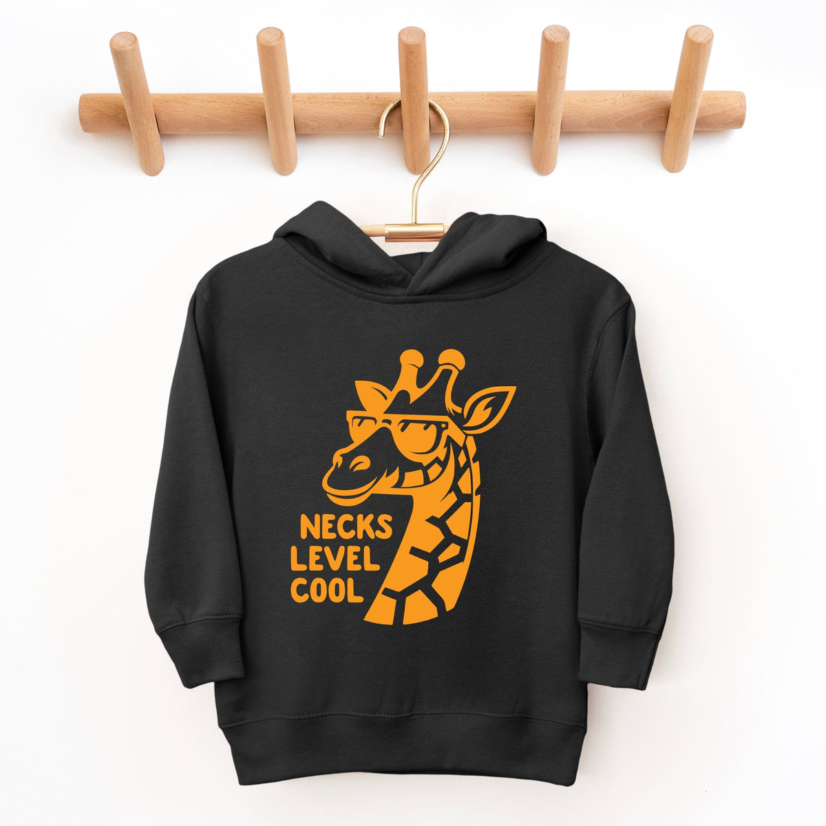 Necks Level Cool Giraffe - Toddler Hoodie