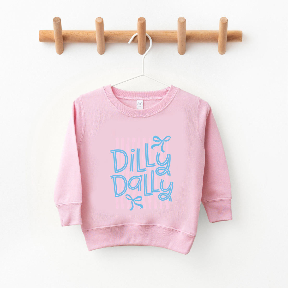 Dilly Dally Stripes - Youth Graphic Sweatshirt