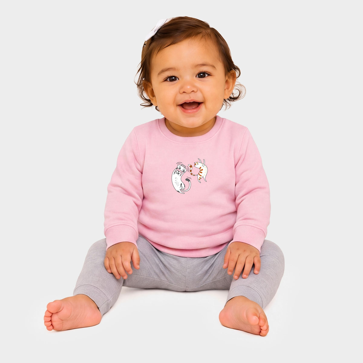 Dancing Cats Radio - Infant Crew Fleece Sweatshirt