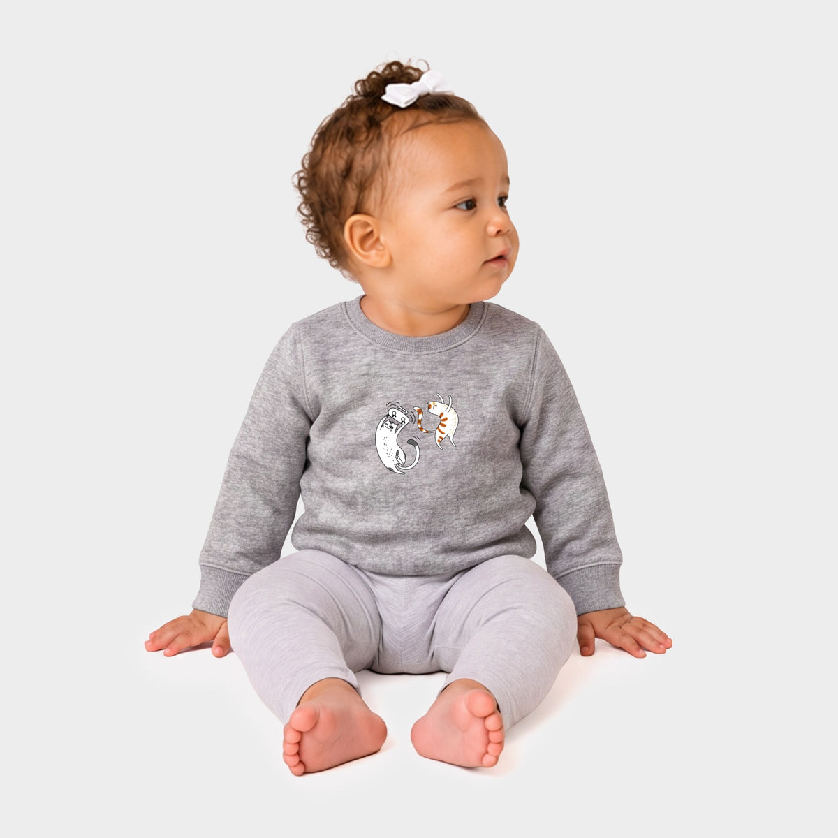 Dancing Cats Radio - Infant Crew Fleece Sweatshirt