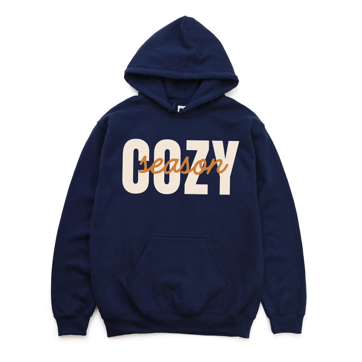 Cozy Season Layered Cursive - Women's Graphic Hoodie