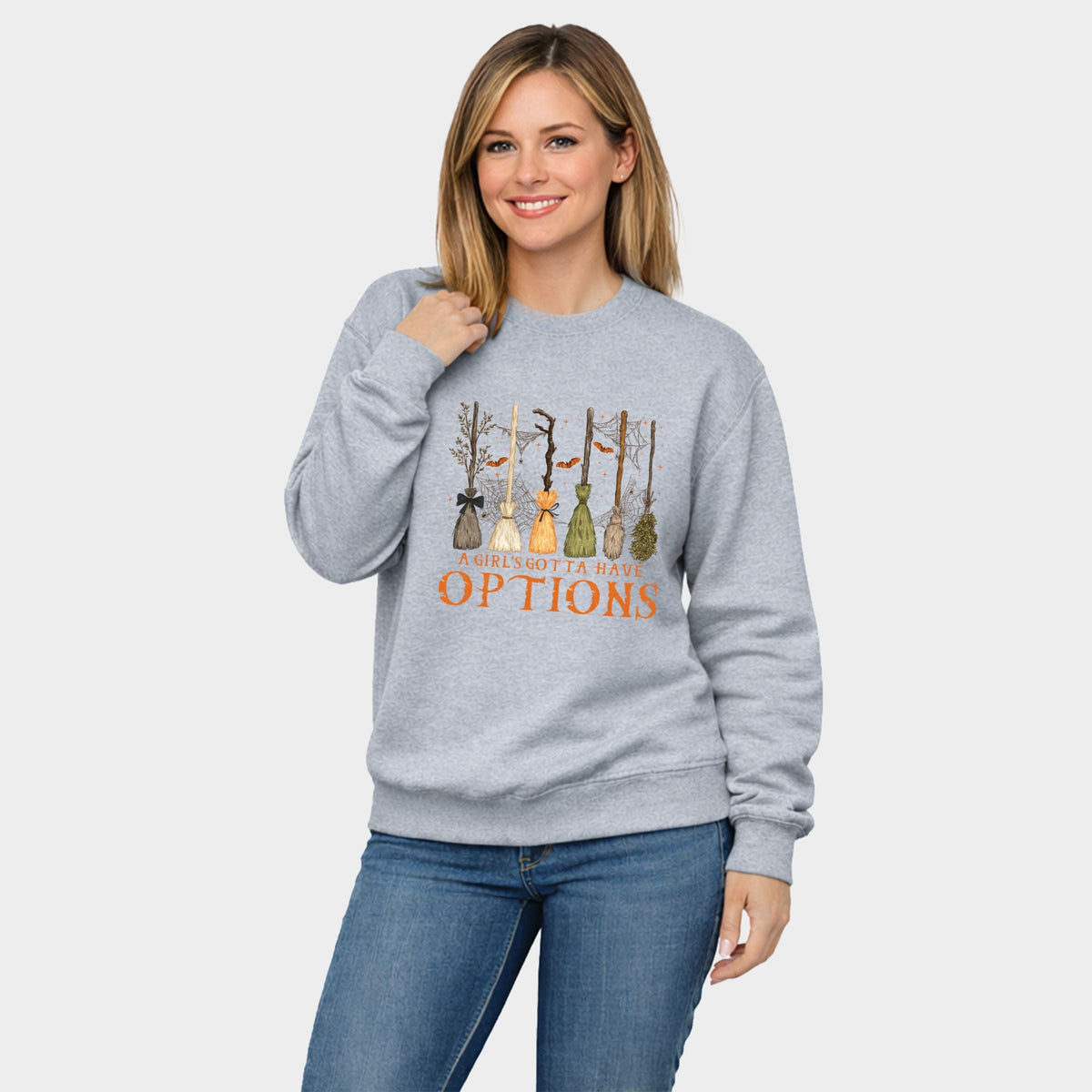 Girl's Gotta Have Options - Women's Graphic Sweatshirt