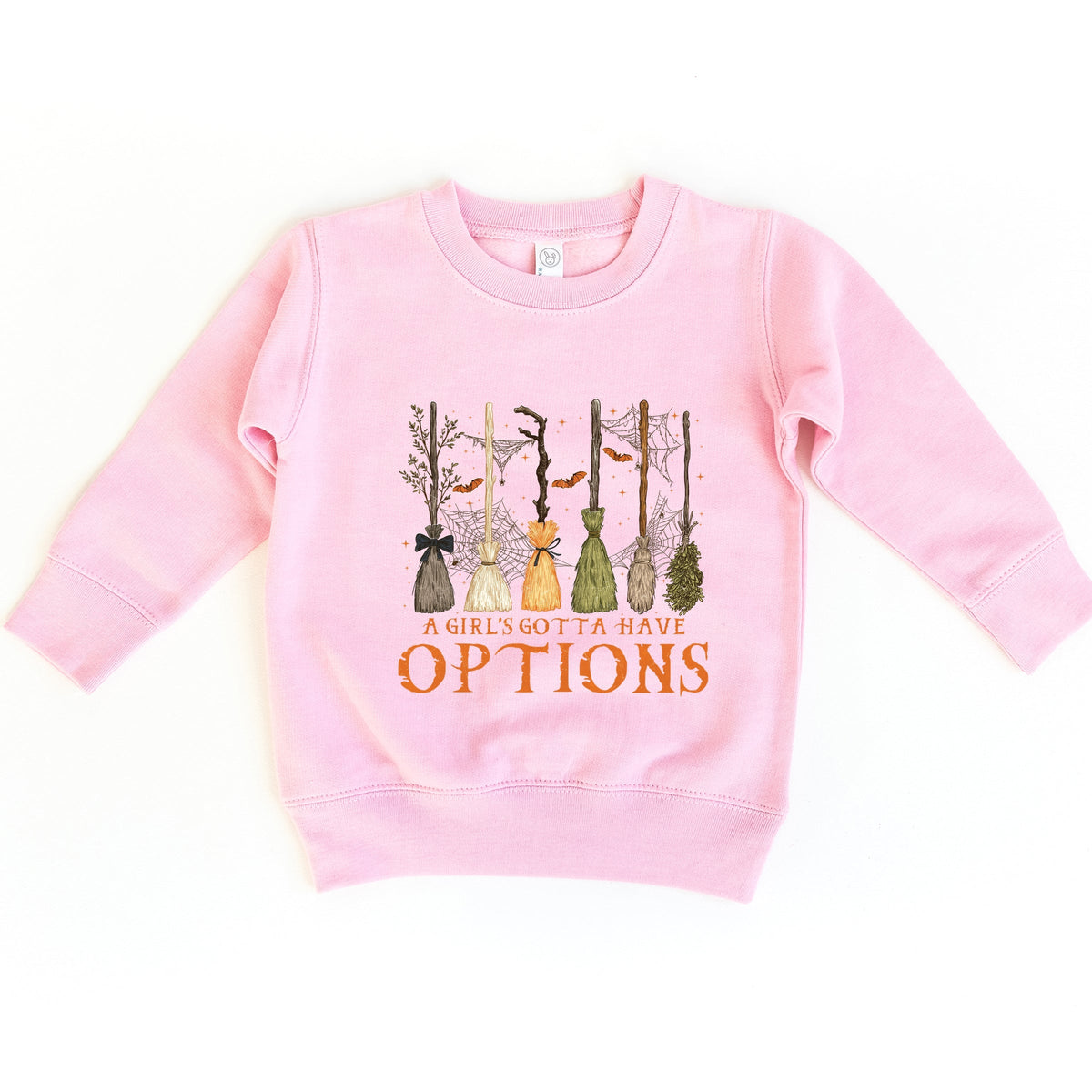 Girl's Gotta Have Options - Toddler Graphic Sweatshirt