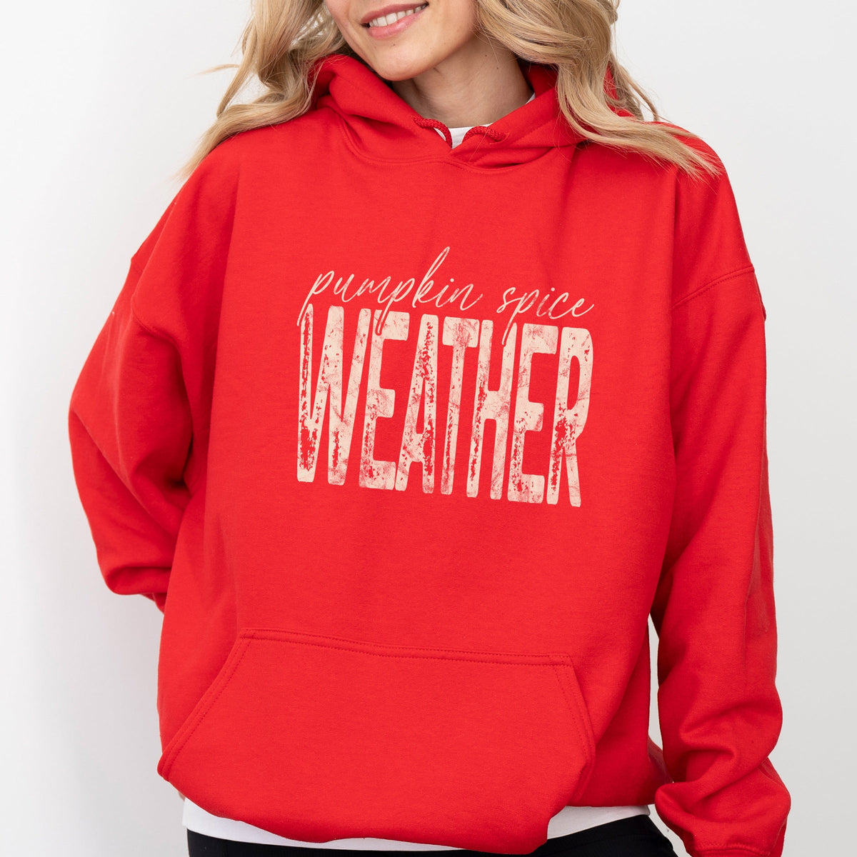 Pumpkin Spice Weather - Women's Graphic Hoodie