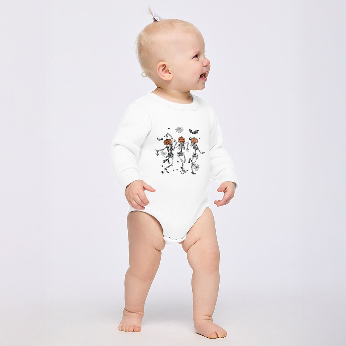 Dancing Skeleton Trio - Infant Fleece BodySuit