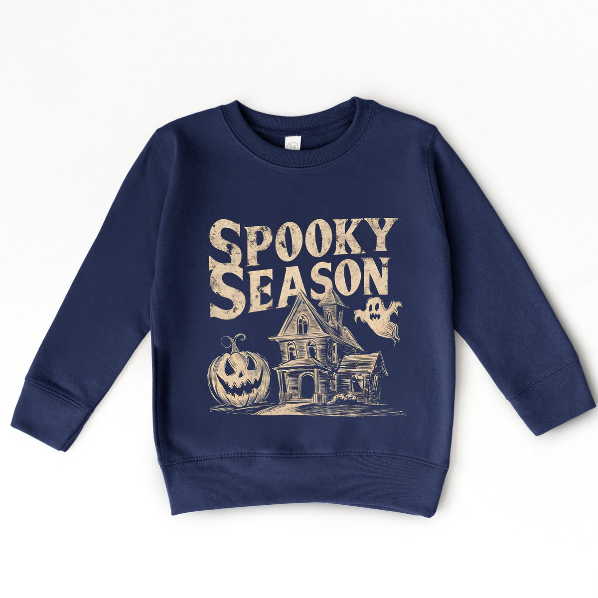 Spooky Season Haunted House - Toddler Graphic Sweatshirt