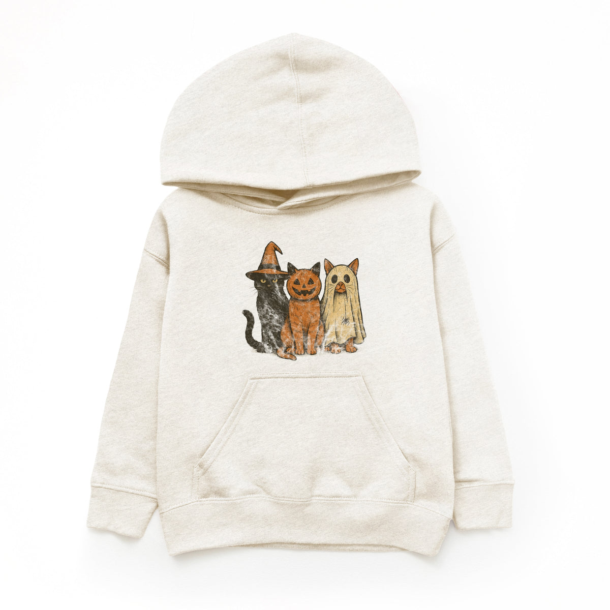 Halloween Cat Trio - Youth Graphic Hoodie
