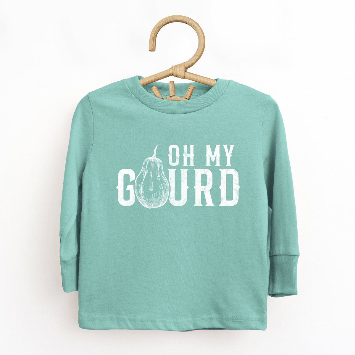 Oh My Gourd Distressed - Toddler Long Sleeve Graphic Tee