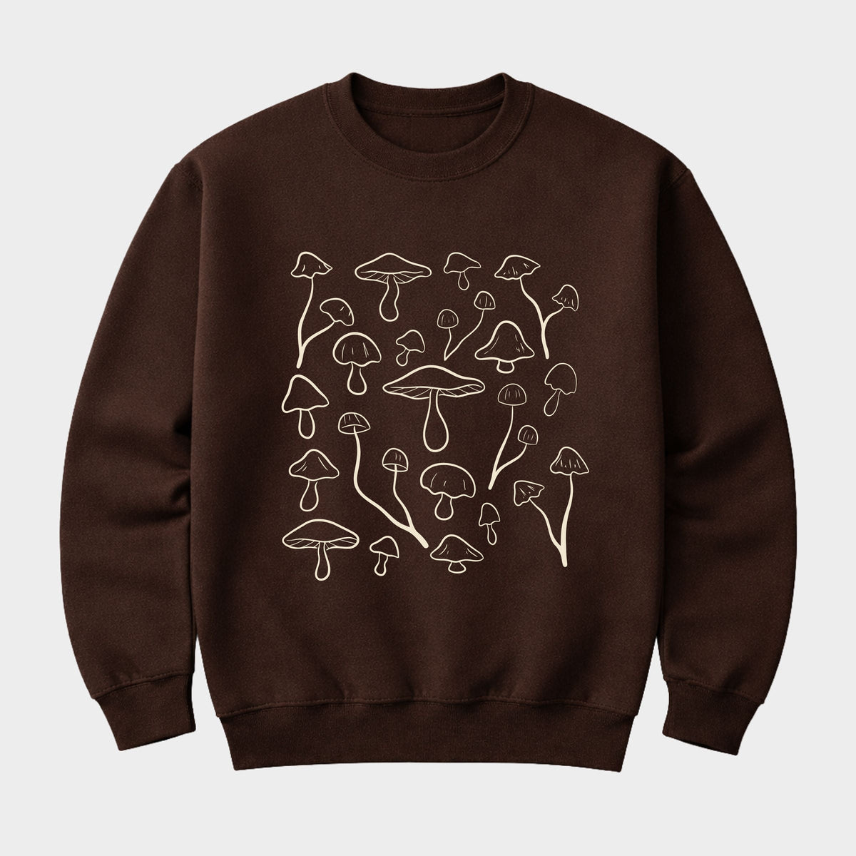 Woodland Mushrooms - Men's Graphic Sweatshirt