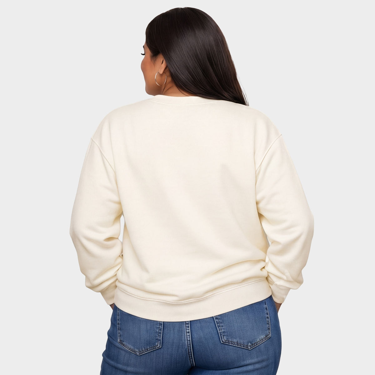 Fall Leaves Line -  Women's Plus Sized Graphic Sweatshirt