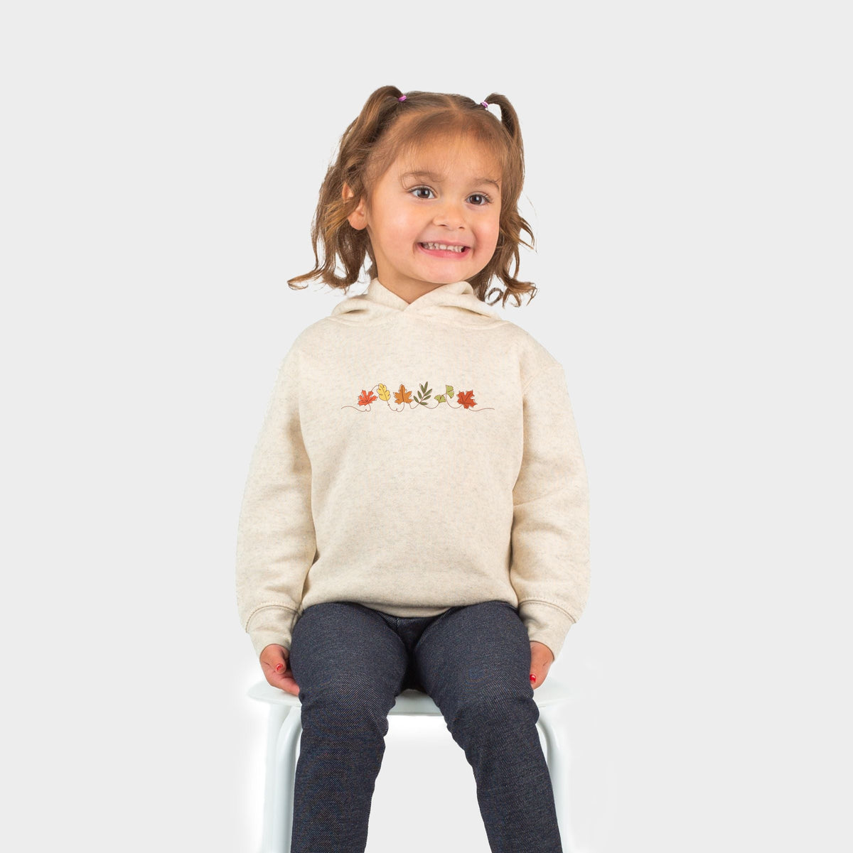 Fall Leaves Line - Toddler Hoodie